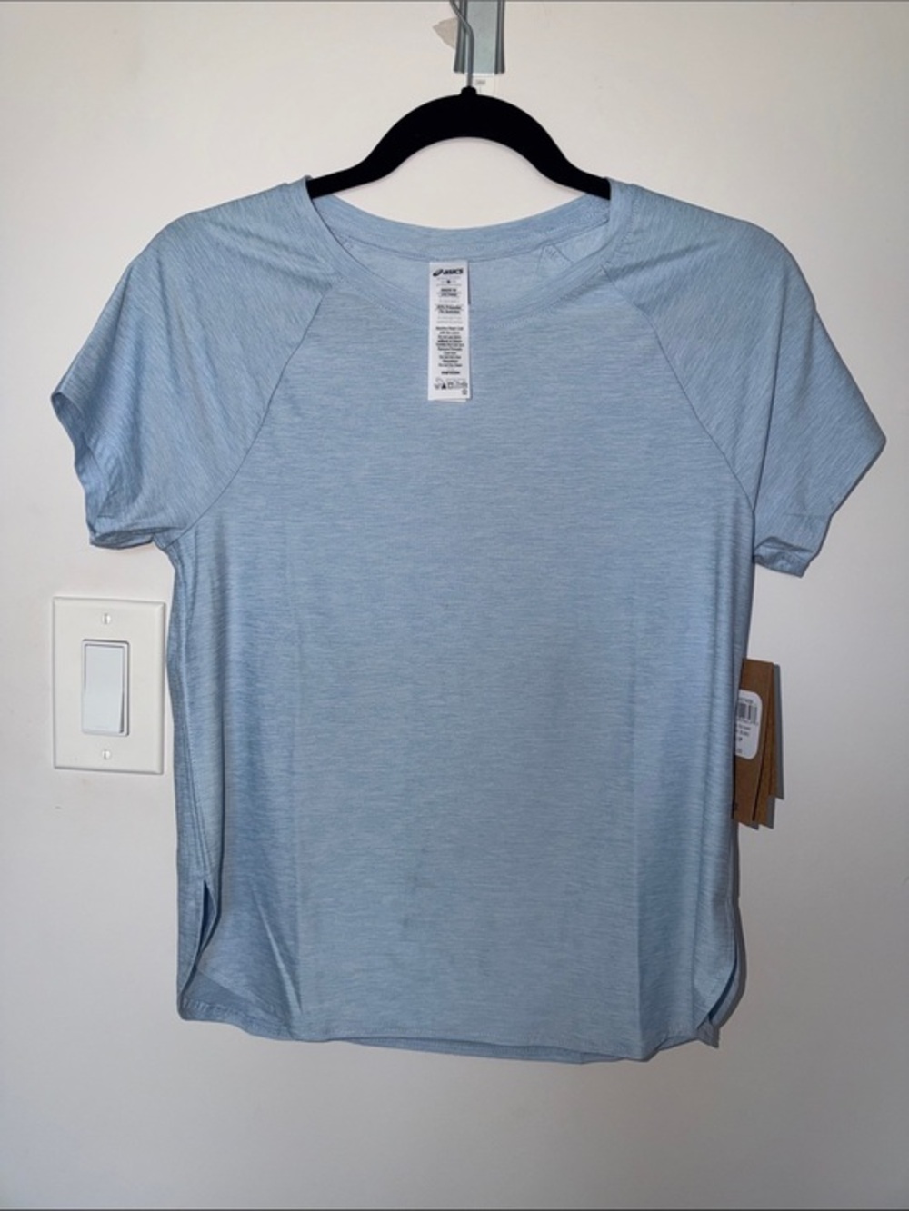 Asics Pale Blue Women's Short Sleeve Active Tee